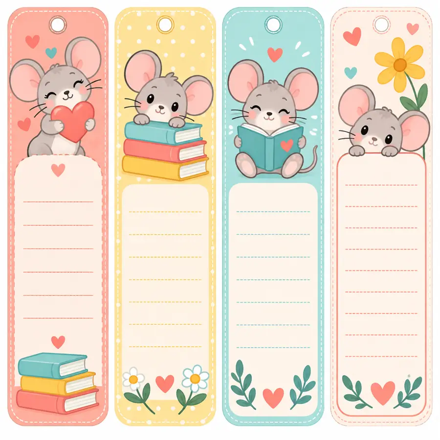 Lesezeichen: Mimi Maus