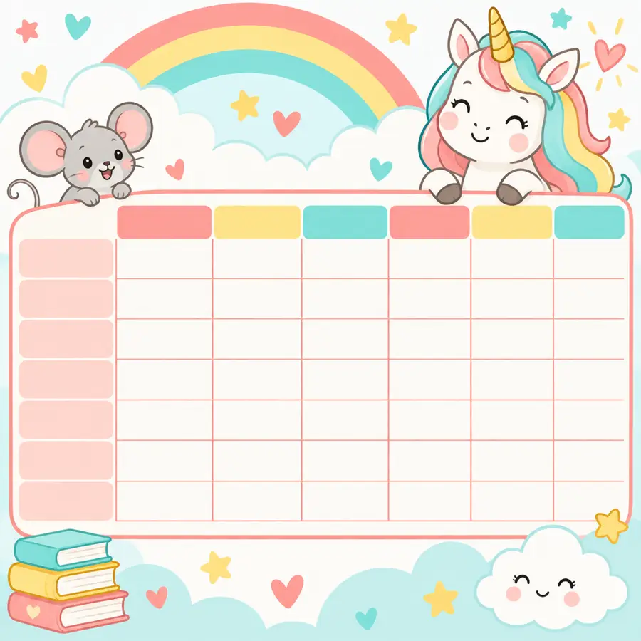 Stundenplan: Einhorn