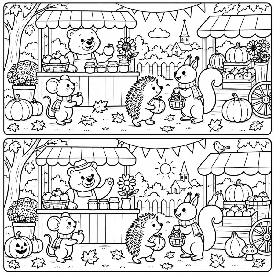 Fehlersuche: Der Herbstmarkt