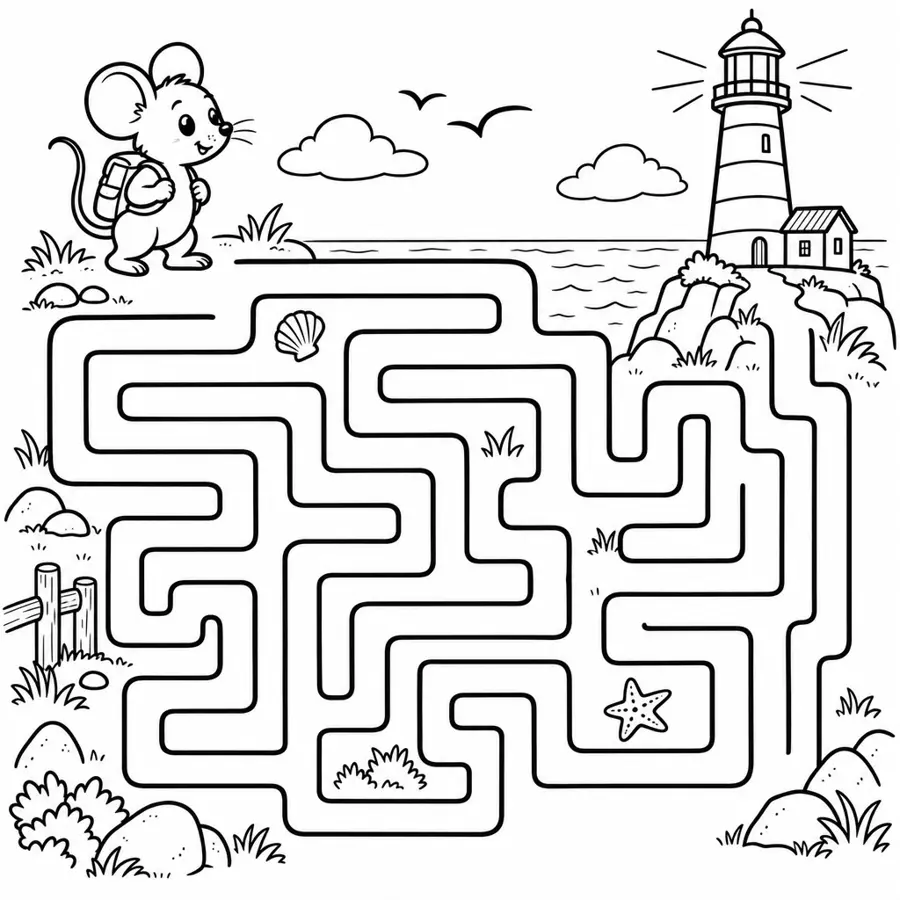 Labyrinth: Der Weg zum Leuchtturm