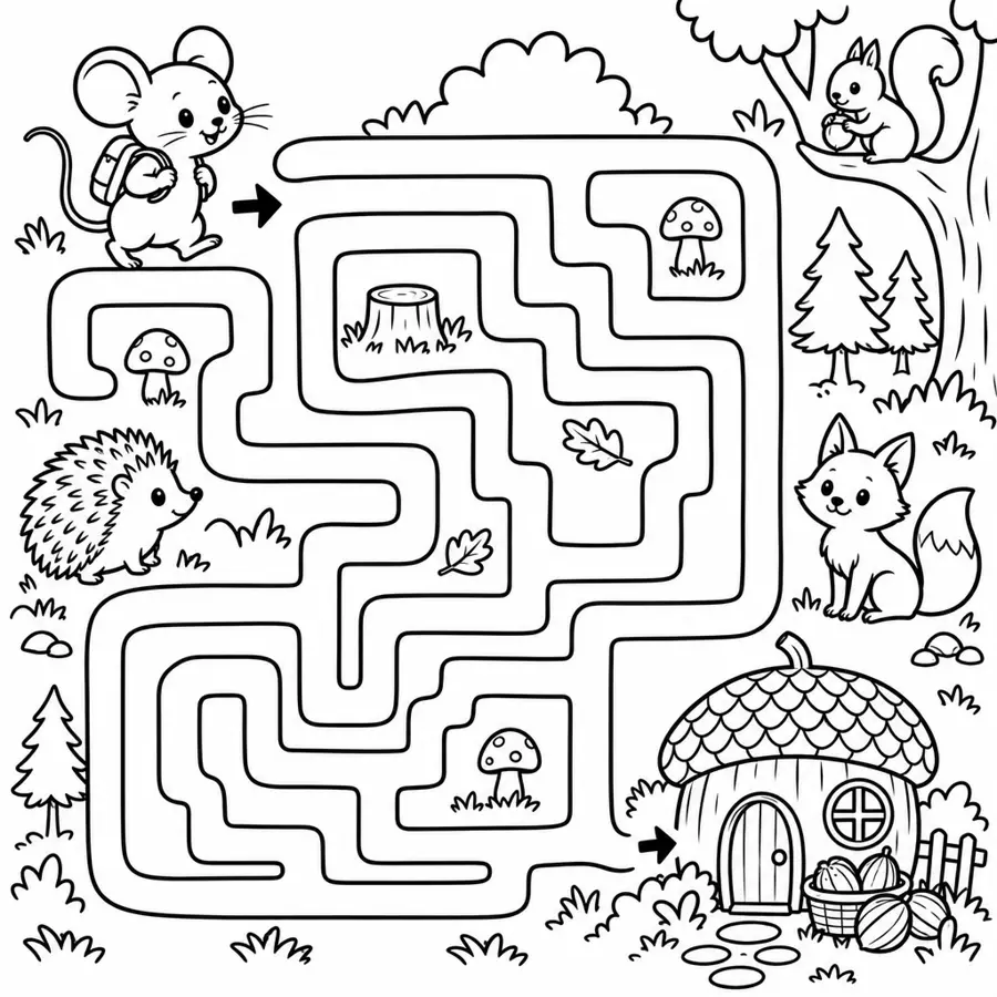 Labyrinth: Mimi und der Weg zur Nussküche